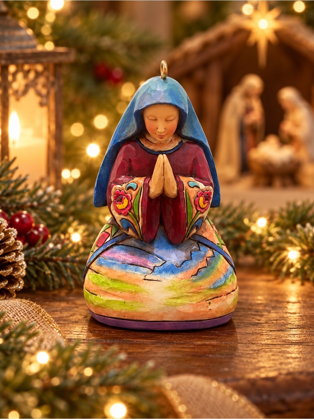 Jim Shore “Mary” Nativity Ornament 2007 Holy Family #4008796 Replacement